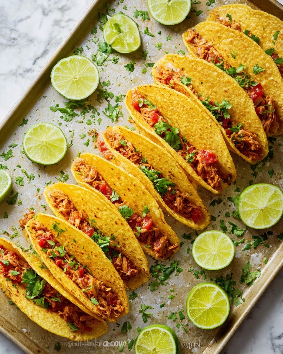 Baked Chicken Tacos Recipe - Recipe Image