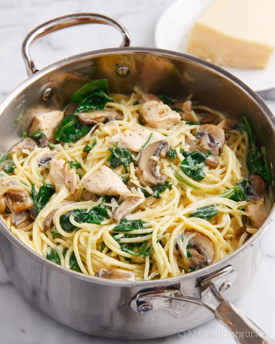 Chicken Florentine Pasta Recipe - Recipe Image