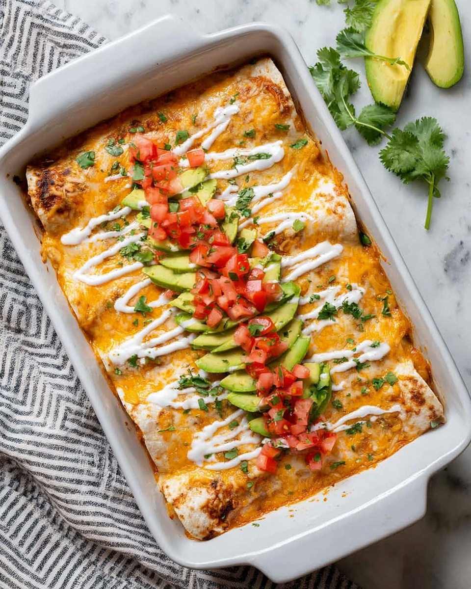 The BEST Chicken Enchiladas Recipe - Recipe Image