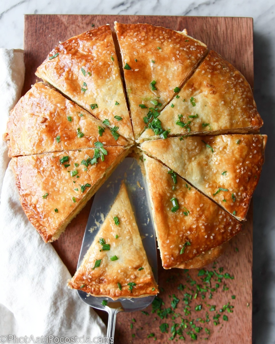 Chicken and Cabbage Savory Pirog Recipe - Recipe Image