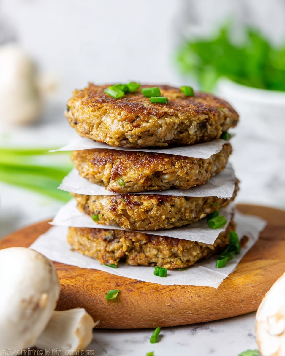 Chicken and Mushroom Patties (Kotlety) Recipe - Recipe Image