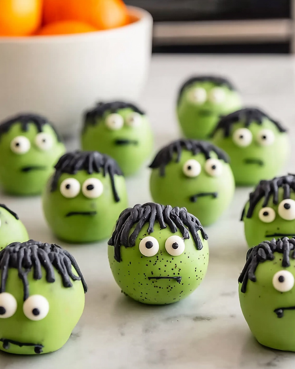 Fun and Easy Frankenstein Oreo Balls Recipe - Recipe Image