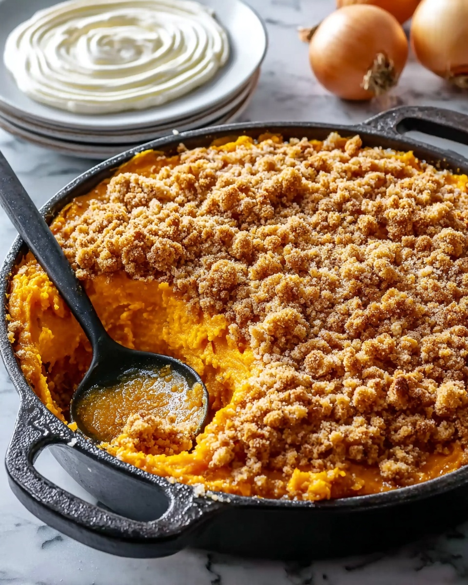 Irresistible Sweet Potato Crumble Recipe - Recipe Image