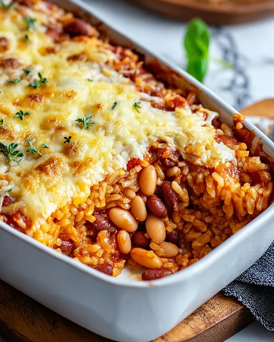 Comforting and Cheesy Vegetarian Pizza Casserole for the Whole Family Recipe - Recipe Image