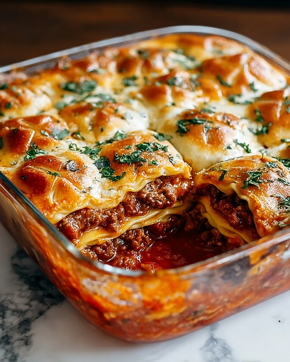 Italian Crescent Casserole Recipe - Recipe Image