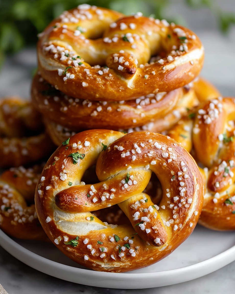 Chewy Homemade Soft Pretzels Recipe - Recipe Image