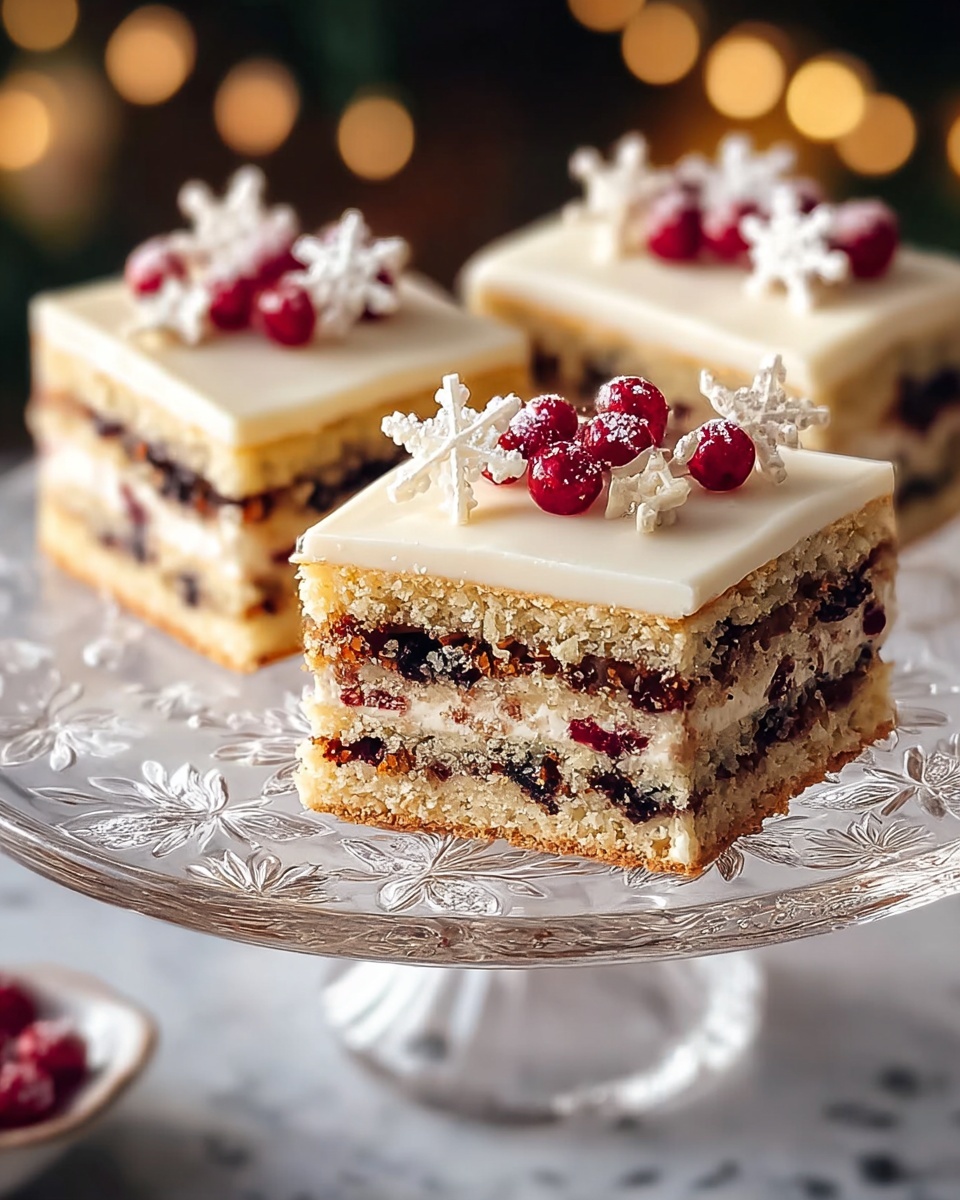 Christmas Cake Tray Bake Recipe - Recipe Image