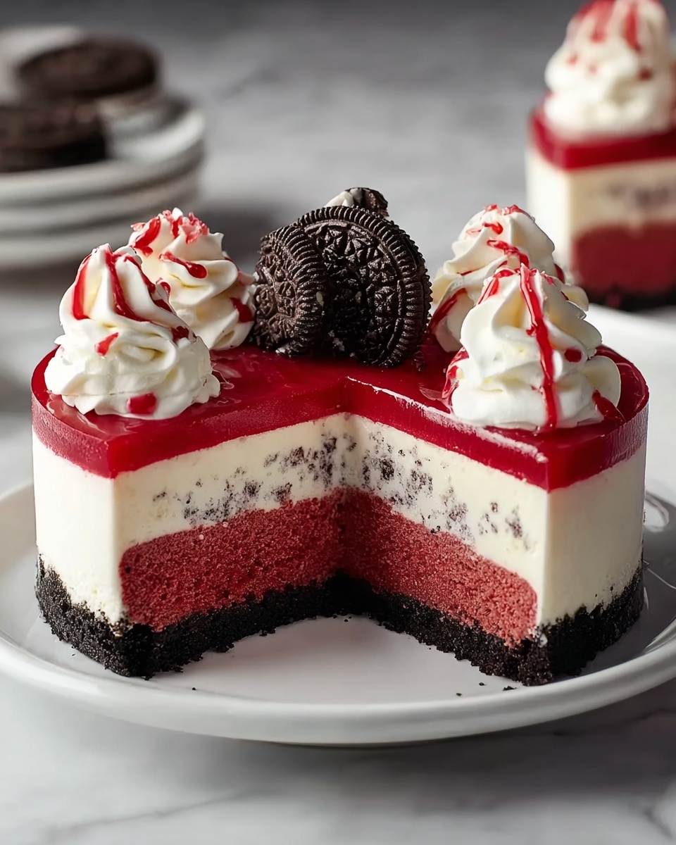 Christmas Red Velvet Cheesecake – A Festive and Delicious Holiday Dessert Recipe - Recipe Image