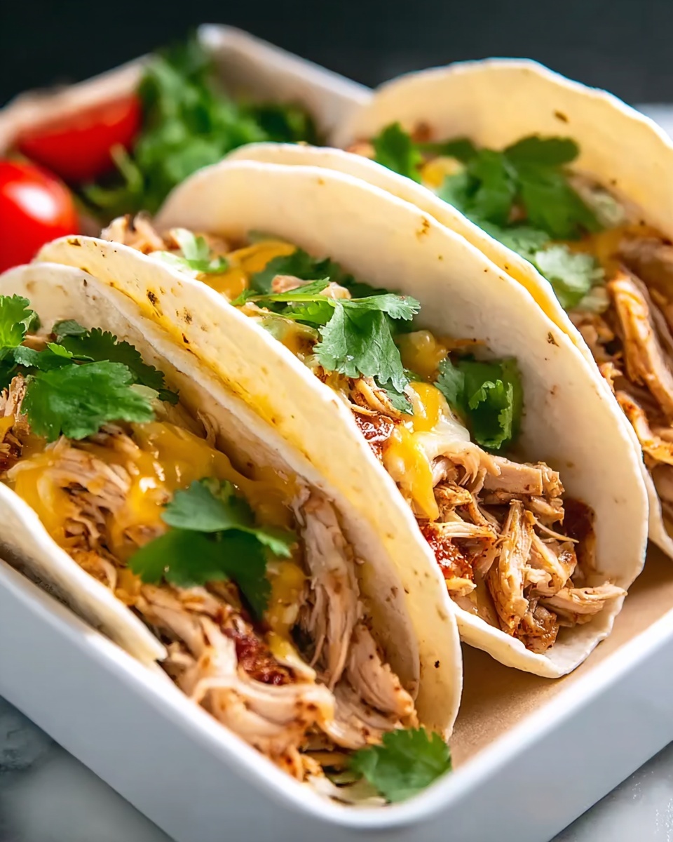 Easy Rotisserie Chicken Tacos Recipe - Recipe Image