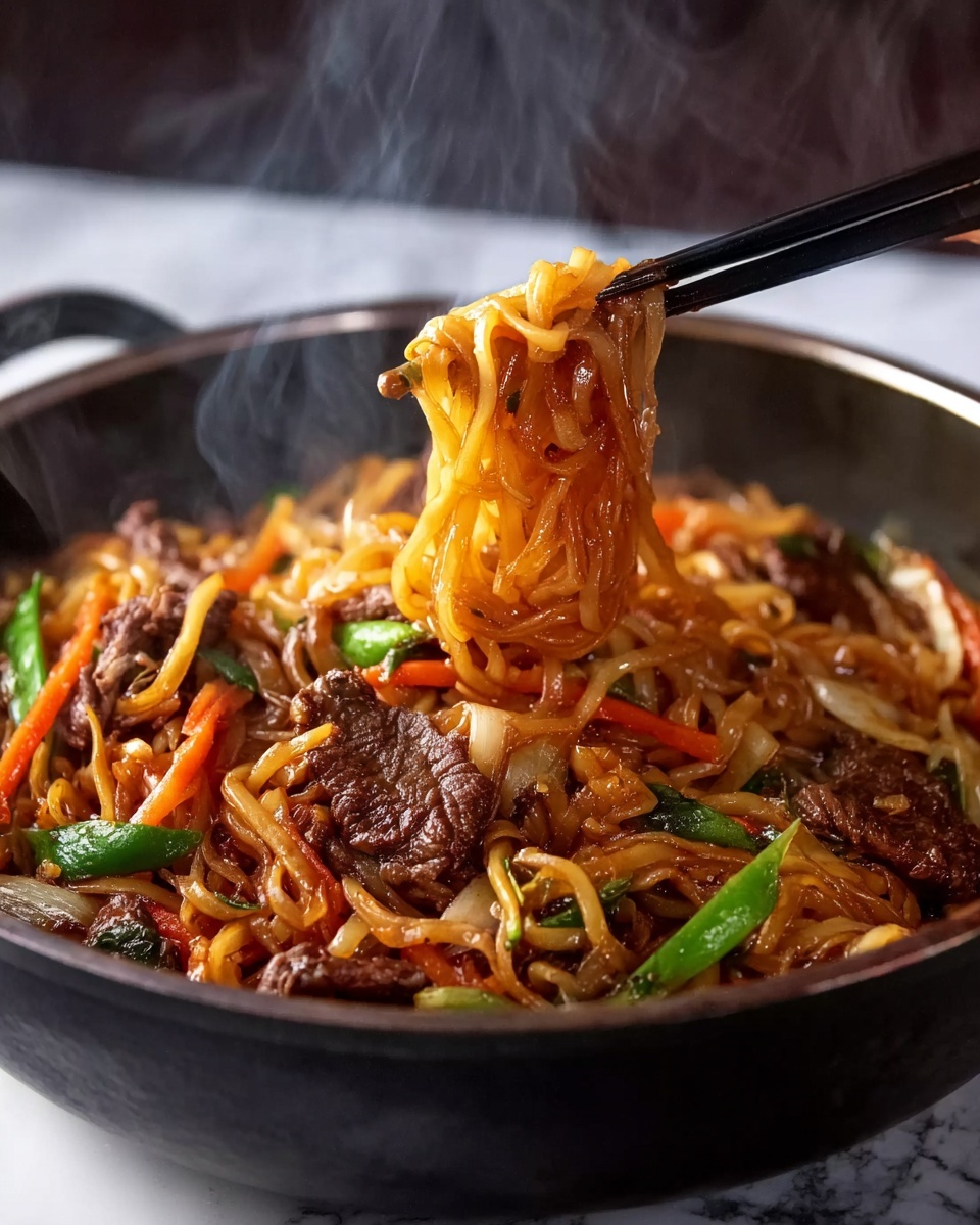 Easy Korean Spicy Noodles Recipe - Recipe Image