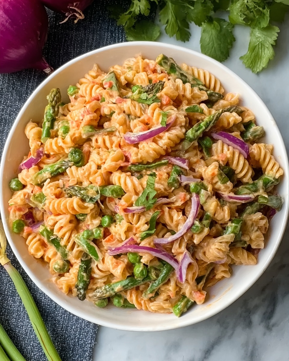 Protein-Packed Thai Pasta Salad Recipe - Recipe Image