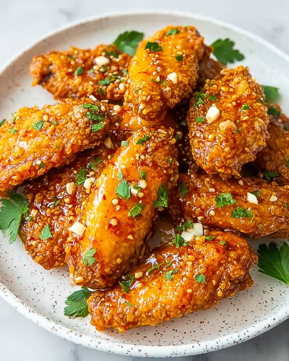 Air Fryer Honey Garlic Chicken Tenders Recipe - Recipe Image