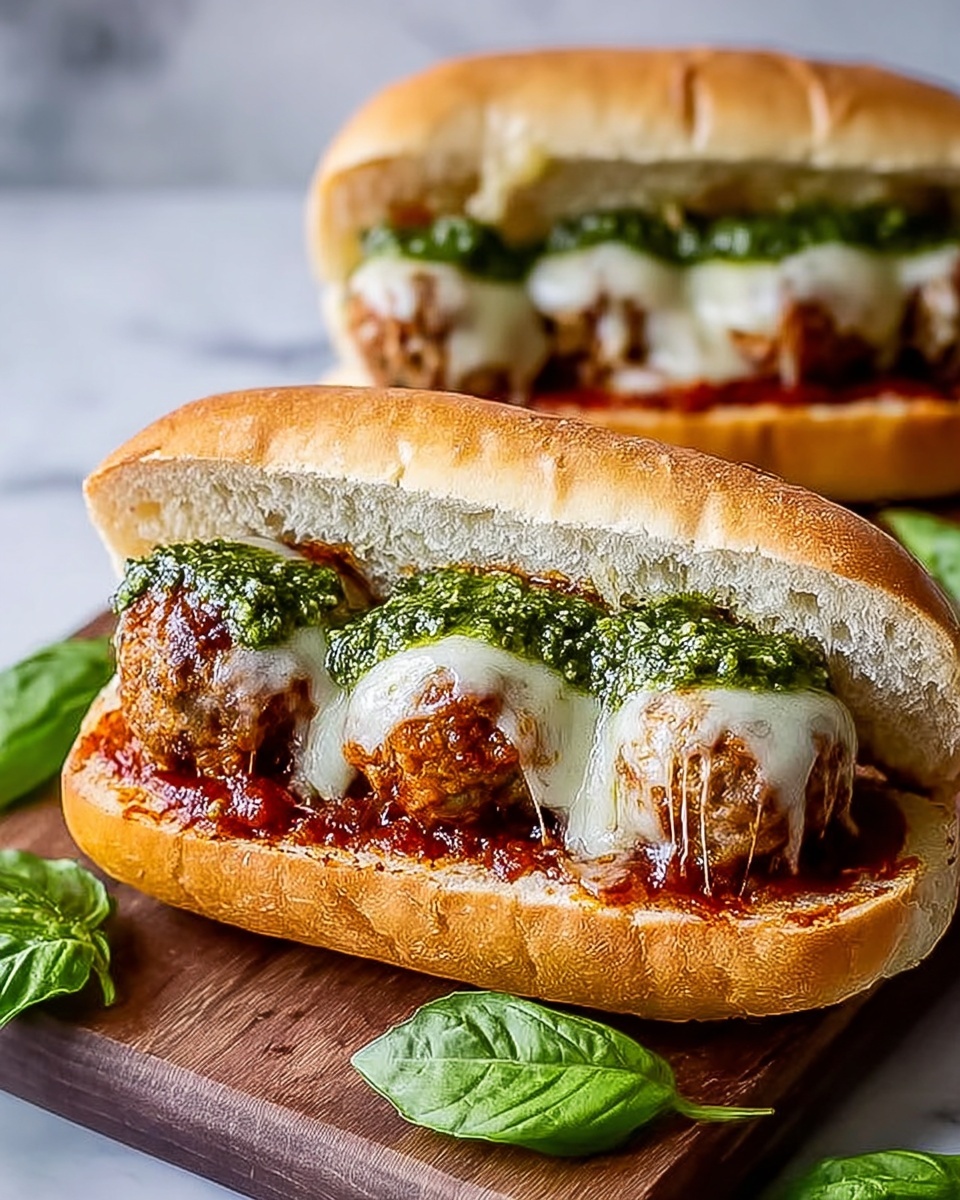 The Ultimate Meatball Sub Sandwich Recipe - Recipe Image