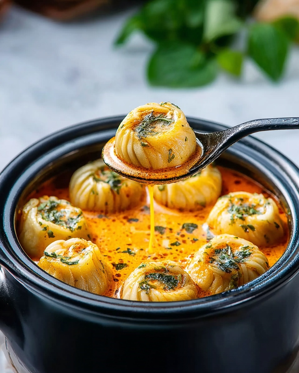 Delicious Curry Dumpling Soup Recipe - Recipe Image