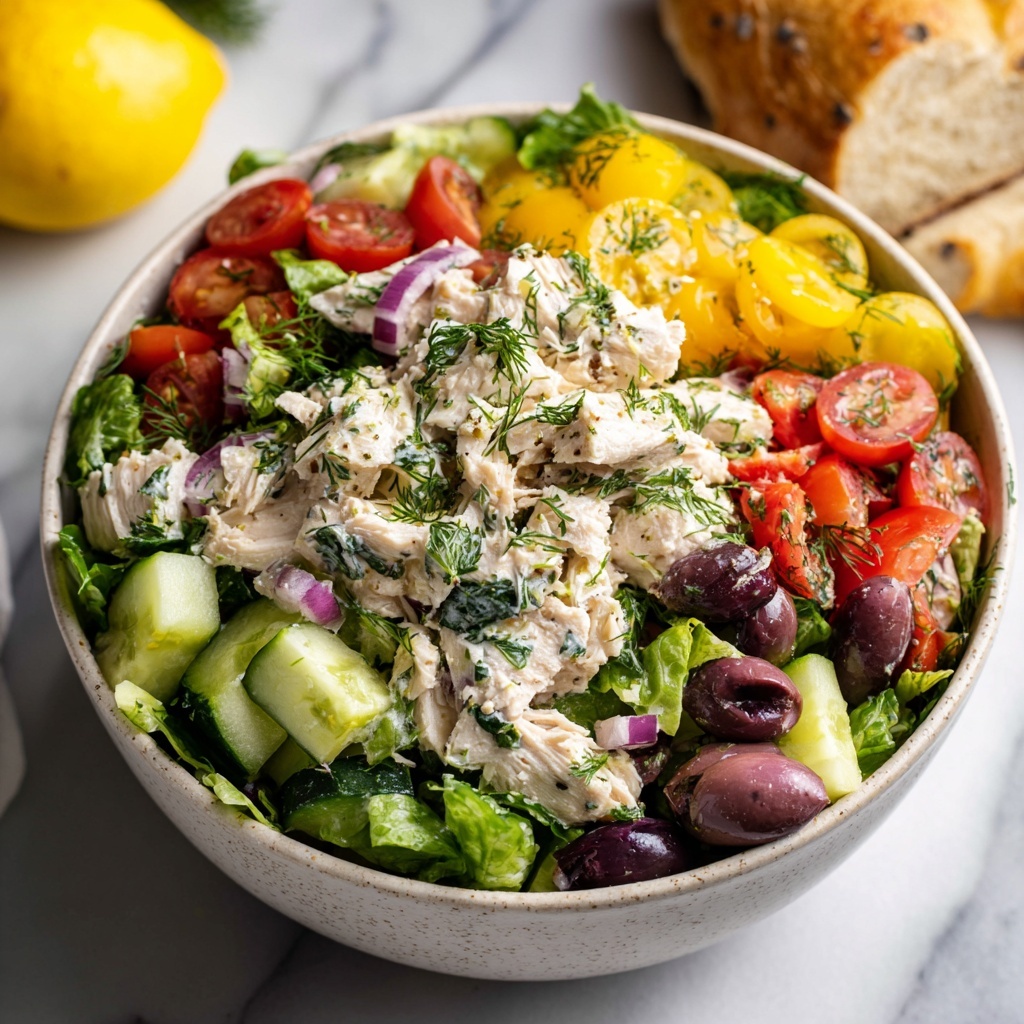 Quick Mediterranean Tuna Salad Recipe - Recipe Image