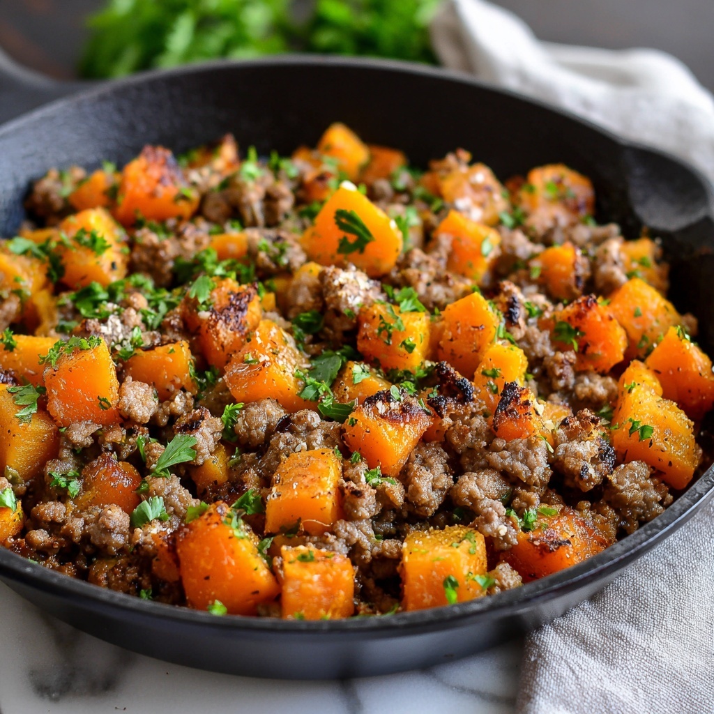 Ground Turkey and Sweet Potato Skillet Recipe - Recipe Image