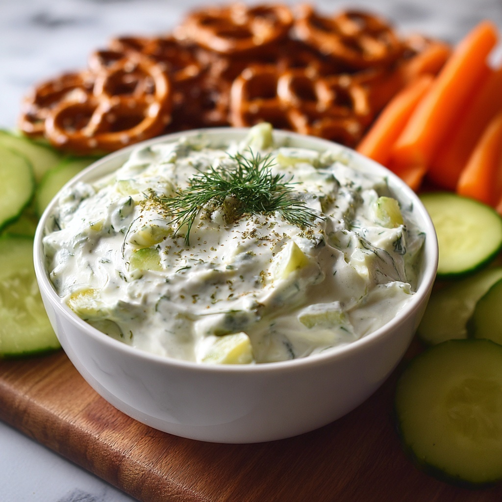 Dill Pickle Dip Recipe - Recipe Image
