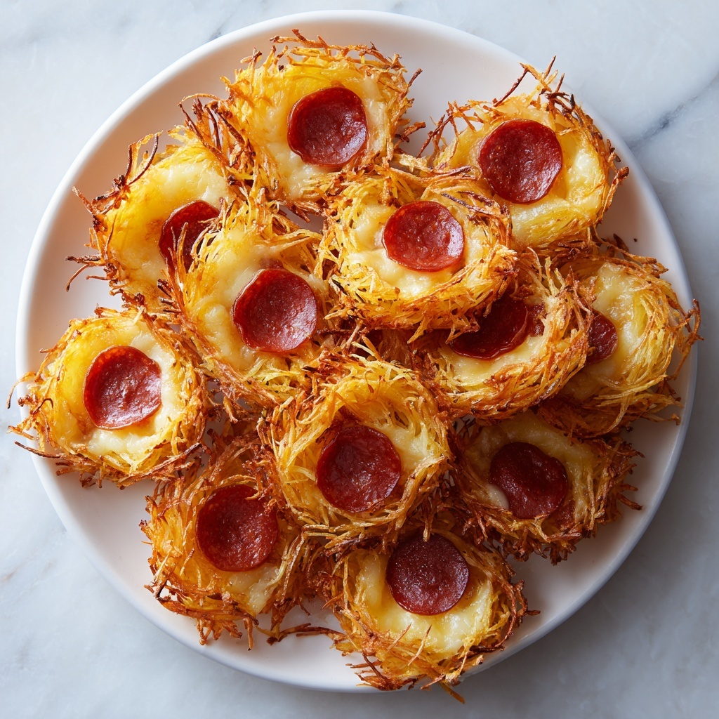 Cheesy Pepperoni Pizza Chips Recipe - Recipe Image