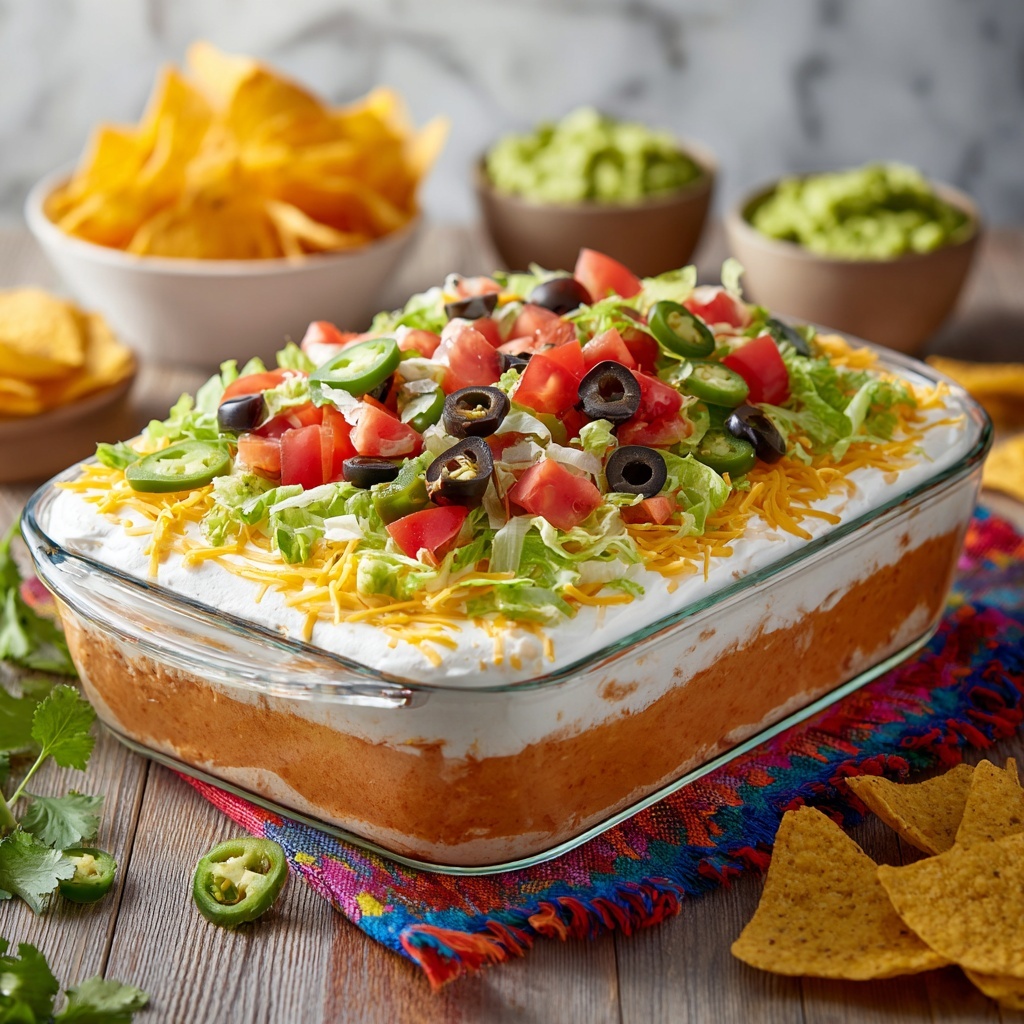 Creamy Taco Dip Recipe - Recipe Image