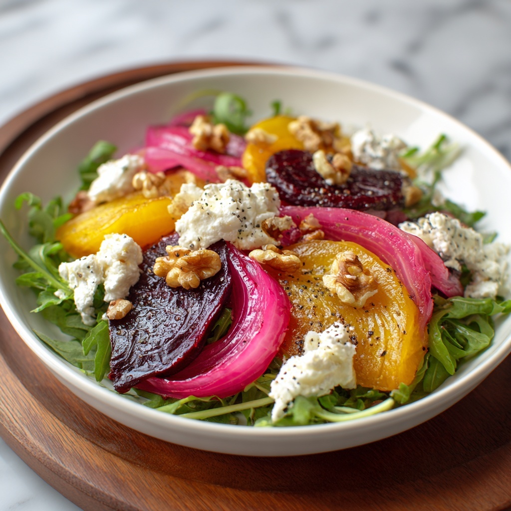 Roasted Beet & Goat Cheese Salad Recipe - Recipe Image