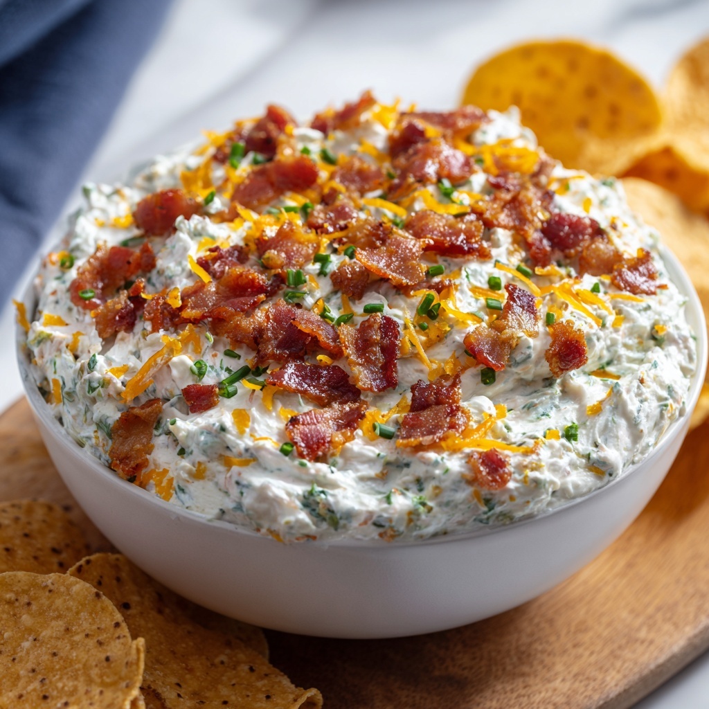 Keto Crack Dip: Cheddar Bacon Ranch Low-Carb Dip Recipe - Recipe Image