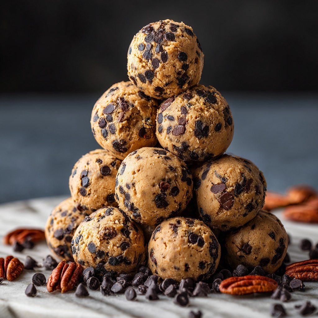 Pumpkin Spice Chocolate Chip Cookie Dough Recipe - Recipe Image