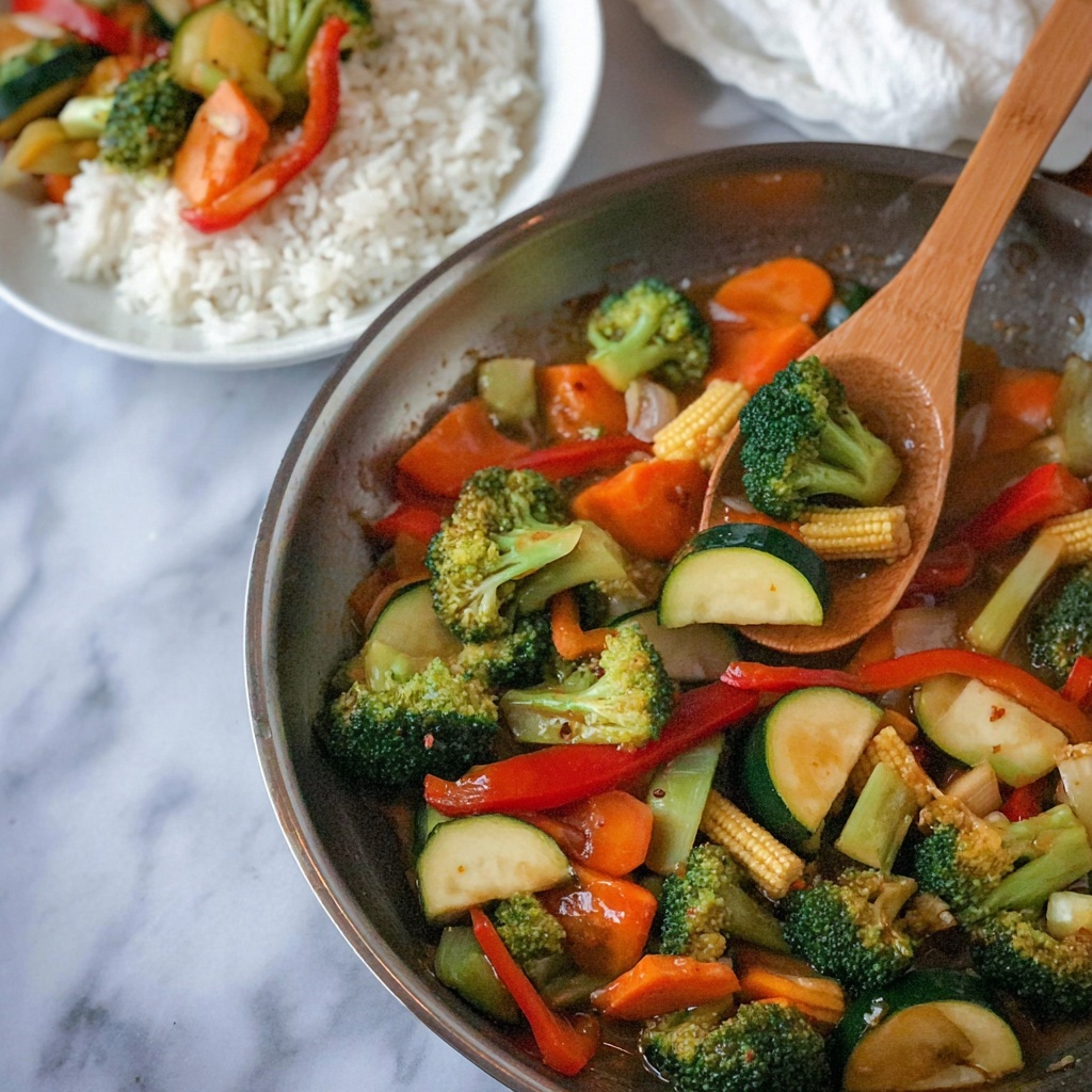Easy Vegetable Stir Fry Recipe - Recipe Image