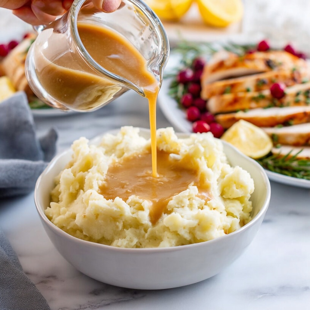 Turkey Gravy from Pan Drippings Recipe - Recipe Image