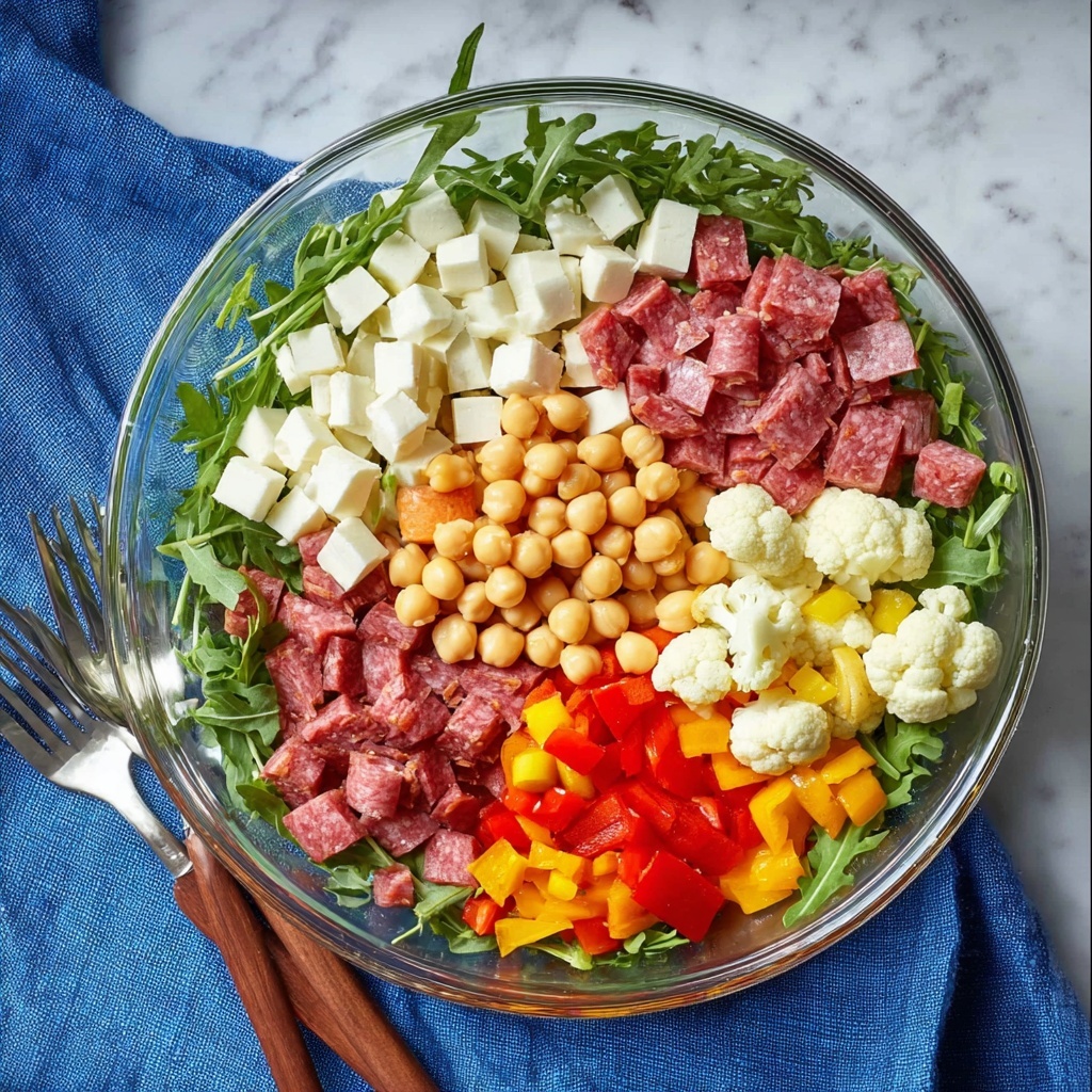 Easy Antipasto Salad Recipe - Recipe Image