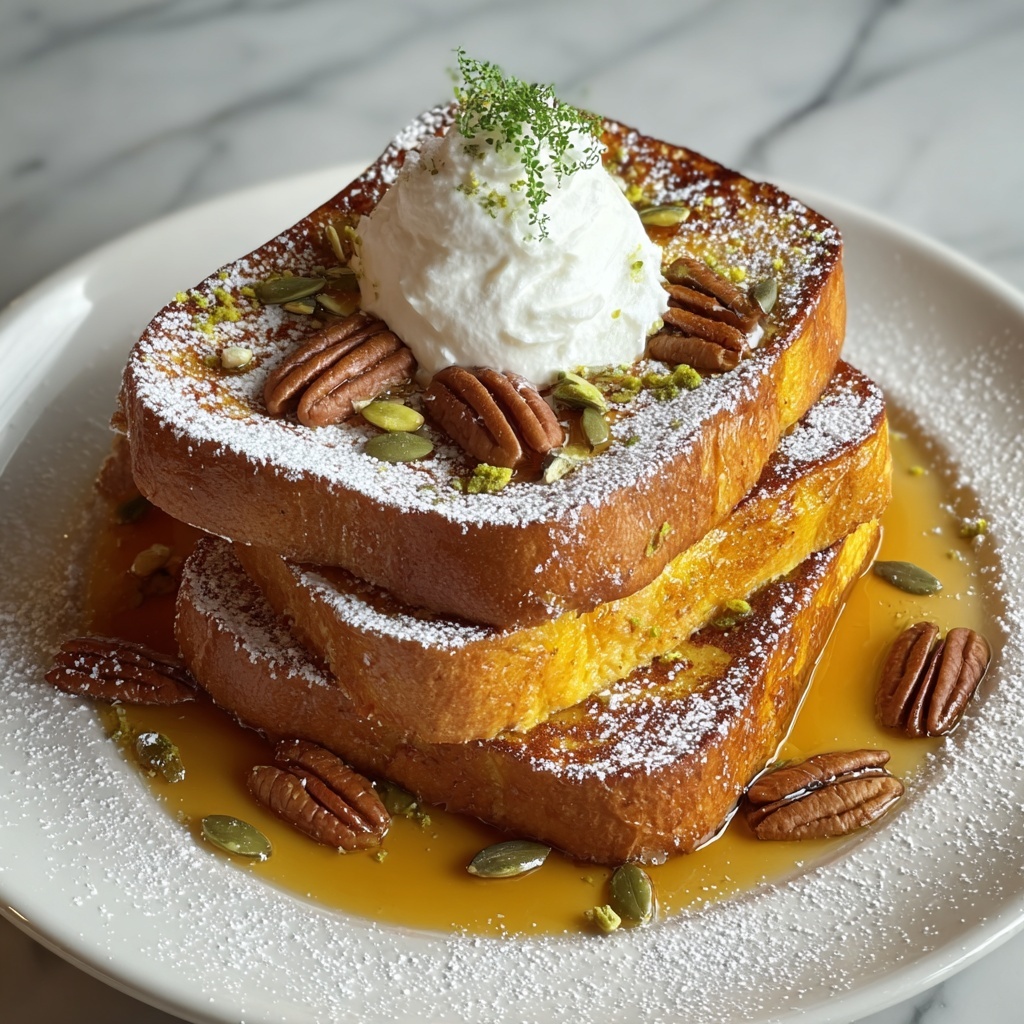 Fall Pumpkin French Toast Recipe - Recipe Image