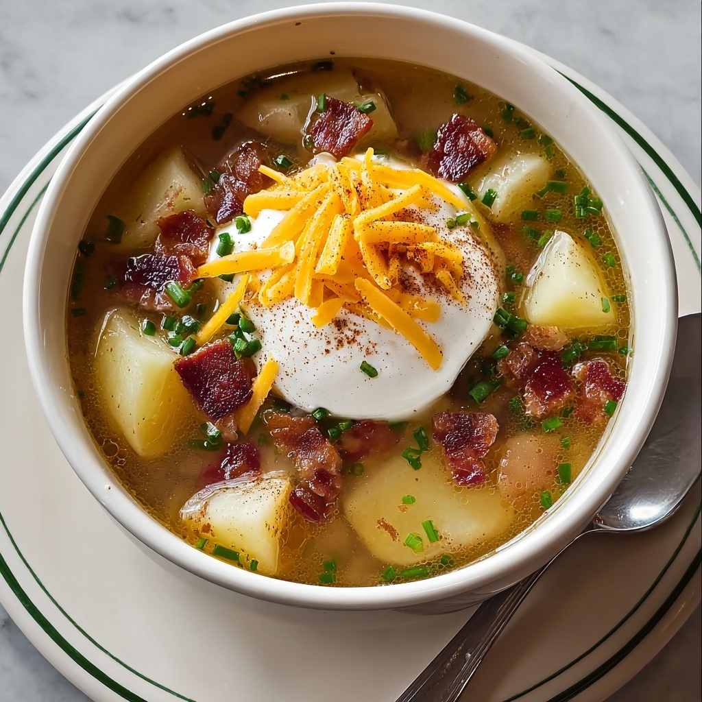 Loaded Baked Potato Soup Recipe - Recipe Image