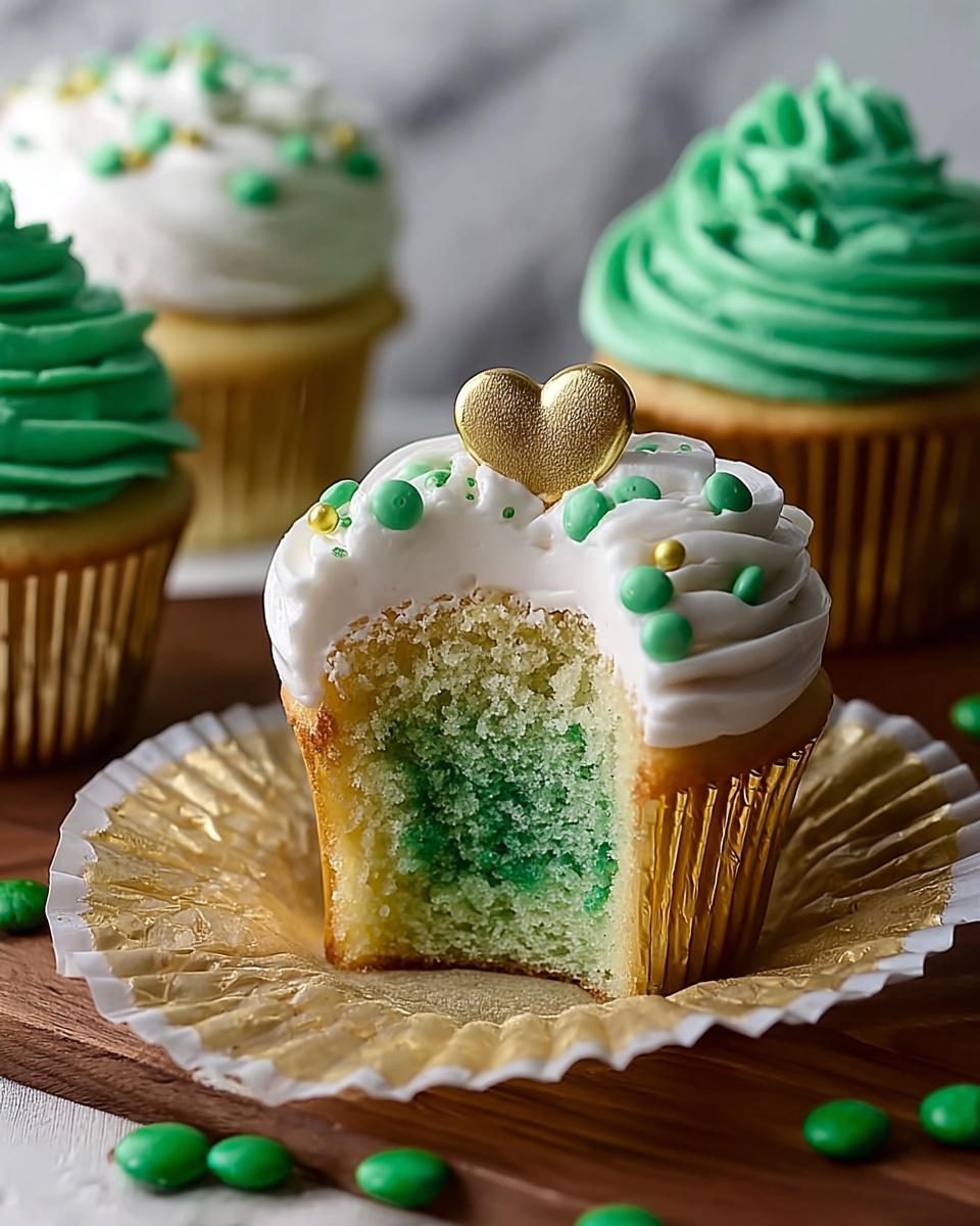 Pot o' Gold Cupcakes Recipe - Recipe Image