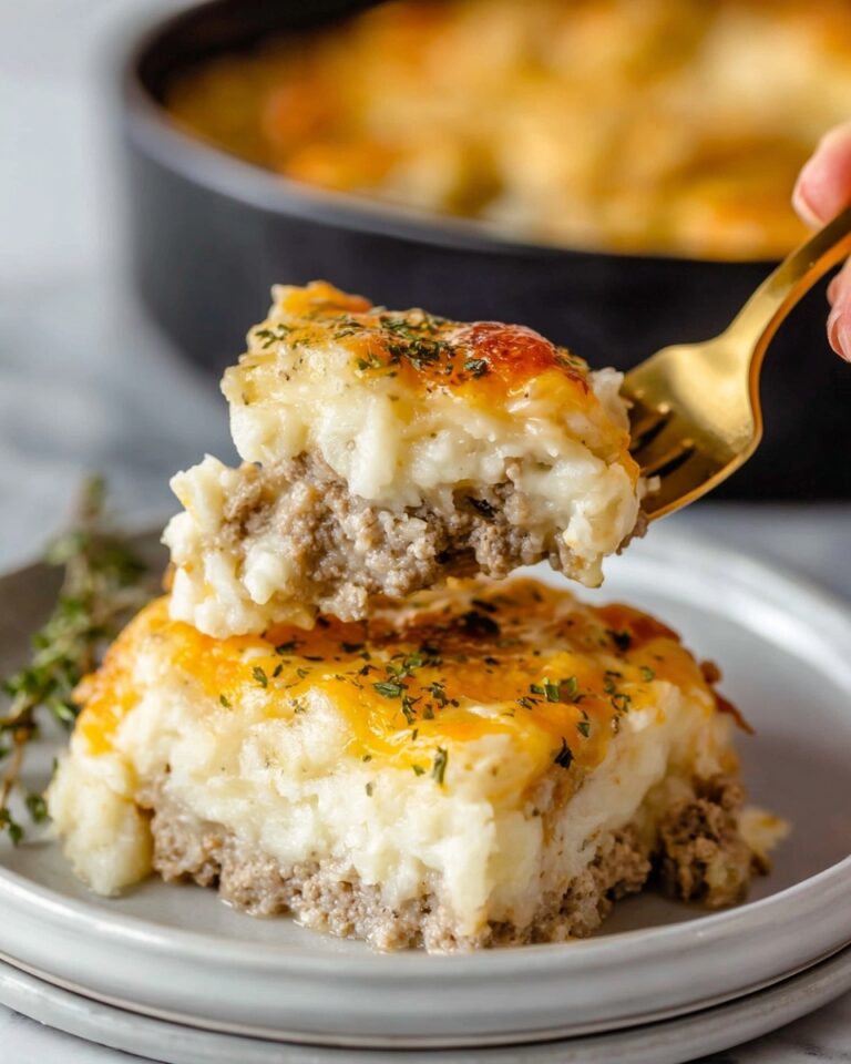 Cheddar Bay Ground Beef Cobbler Recipe