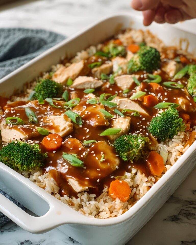 Teriyaki Chicken Casserole Recipe