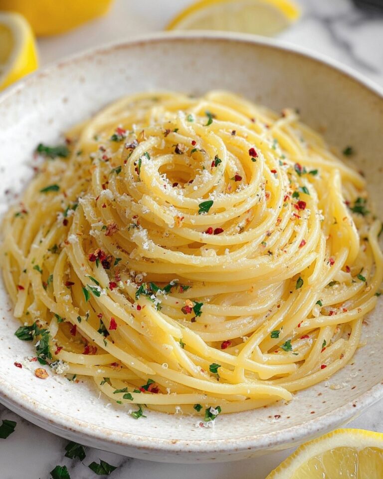 Lemon Garlic Butter Pasta Recipe