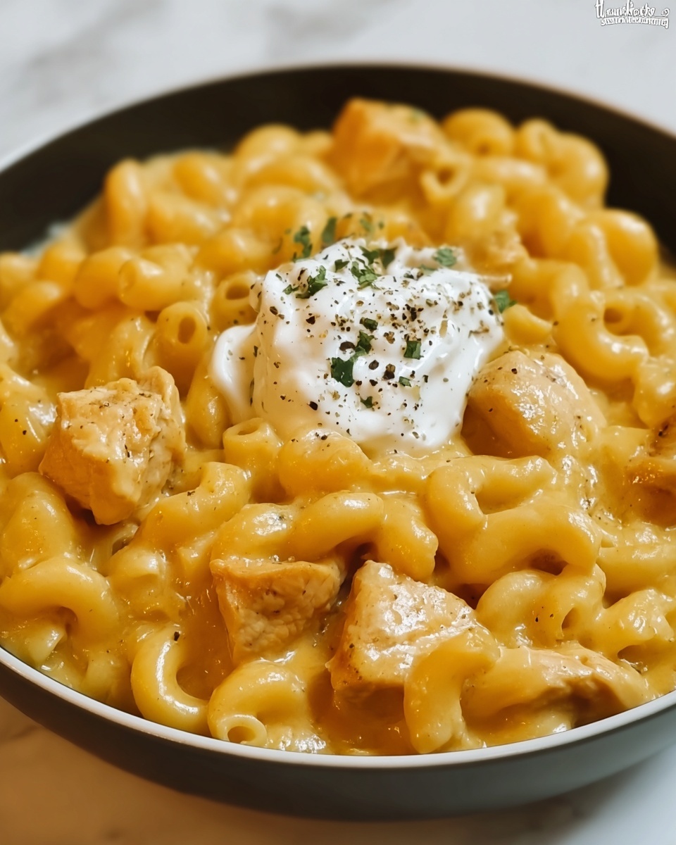 Cheesy Chicken Pasta Recipe - Recipe Image