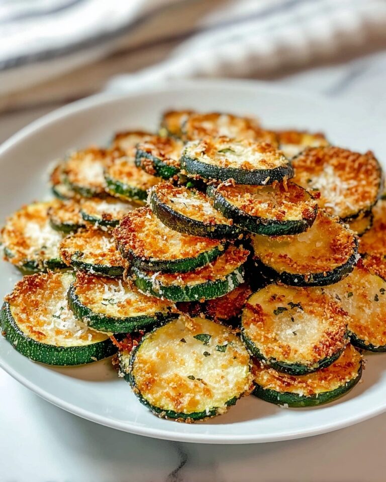 Crispy Baked Zucchini Chips Recipe