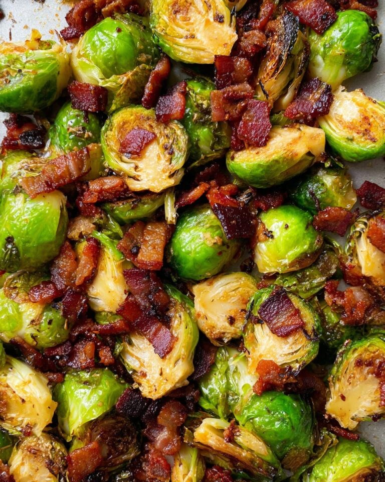 Crispy Bacon Brussels Sprouts Recipe