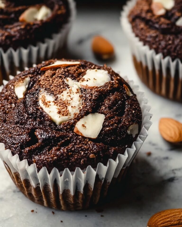 Chocolate Almond Butter Swirl Muffins Recipe