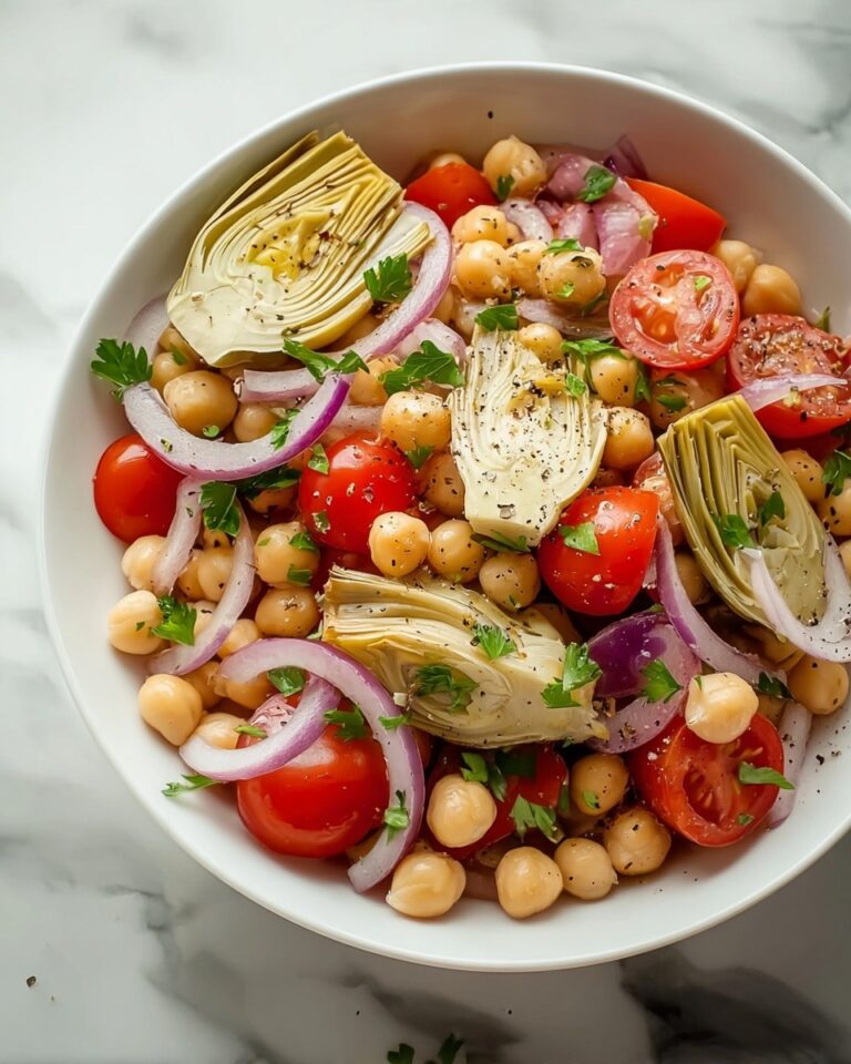 Tuscan Artichoke Tomato Salad Recipe