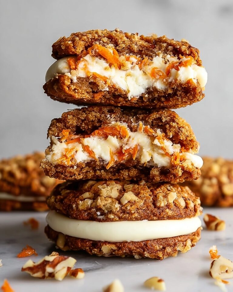 Carrot Cake Cookies Stuffed with Cream Cheese Recipe