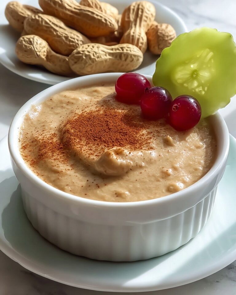 Spiced Peanut Butter Yogurt Dip Recipe