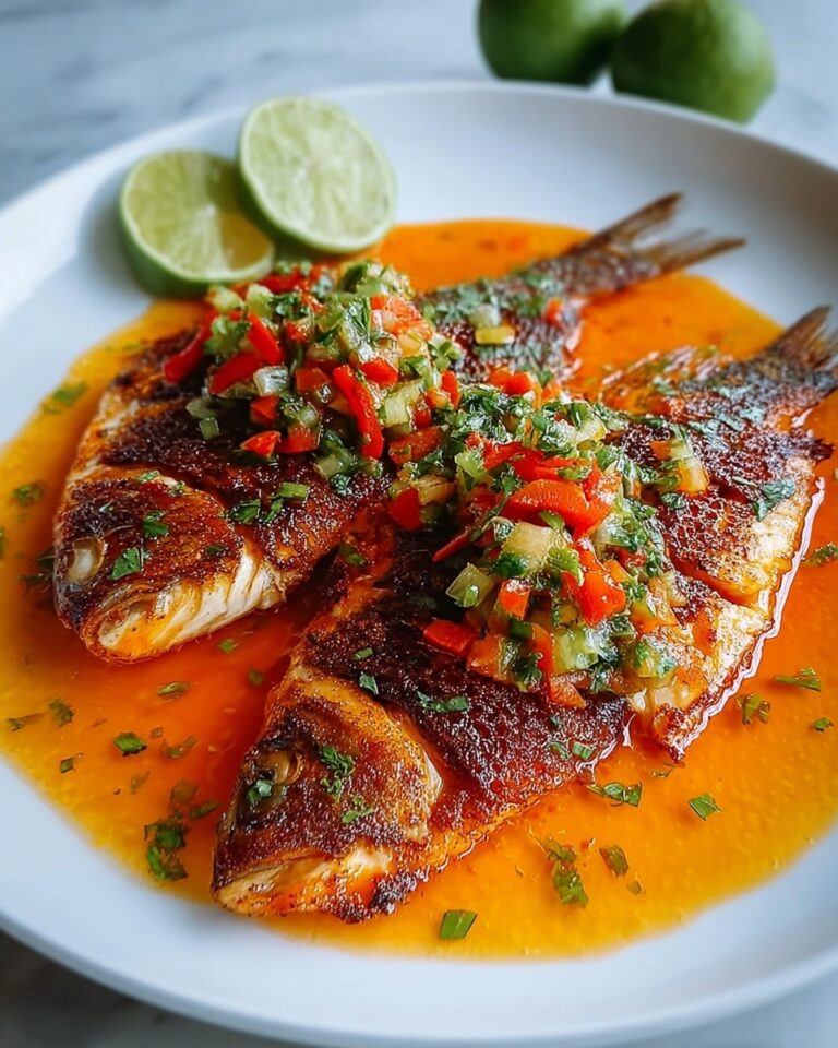 Red Snapper with Creamy Creole Sauce Recipe