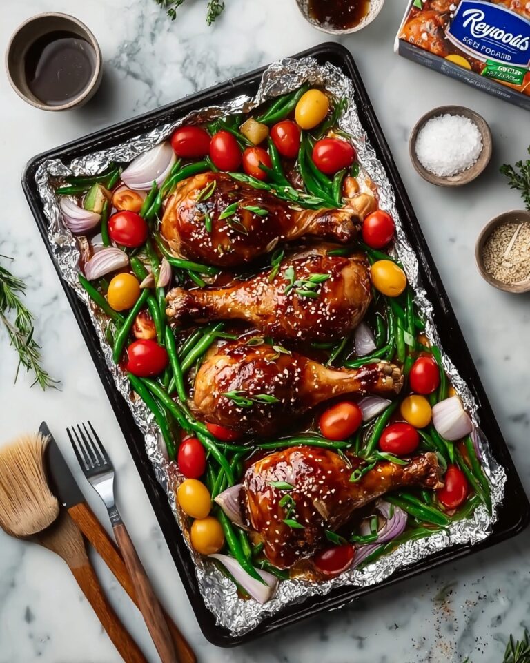 Honey Soy Chicken Foil Packets Recipe