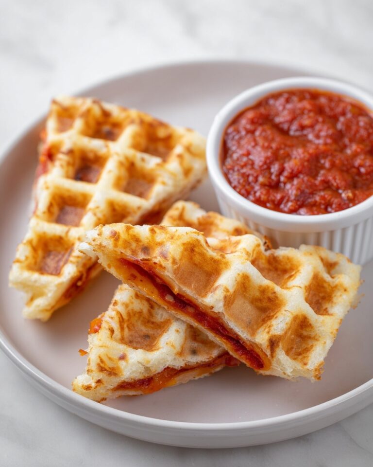 Waffle Pizza Dippers Recipe
