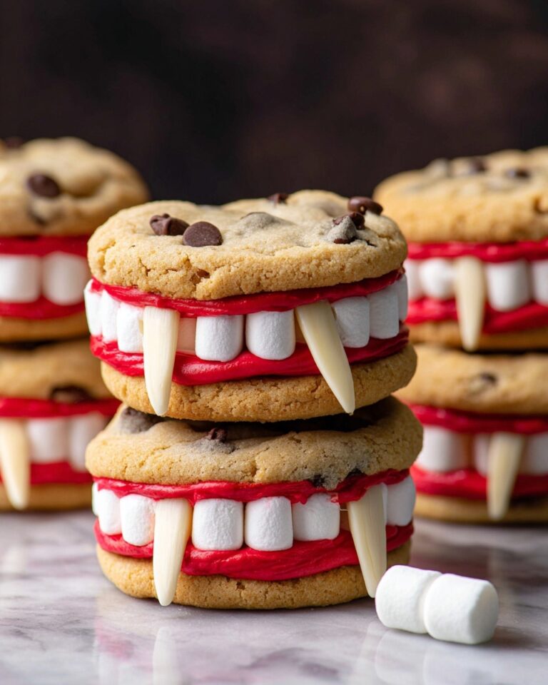 Vampire Teeth Cookies Recipe