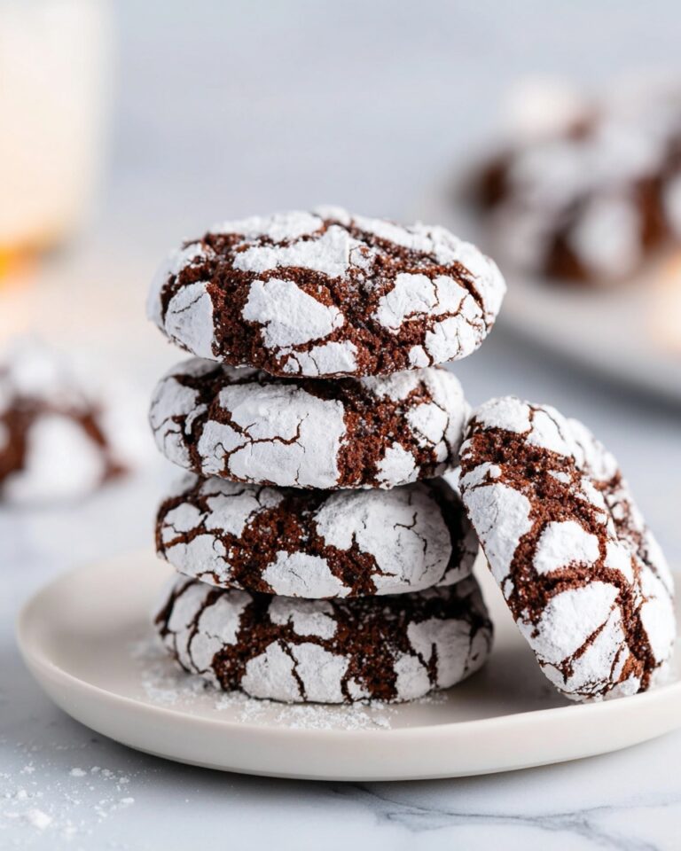 Chocolate Crinkle Cookies Recipe
