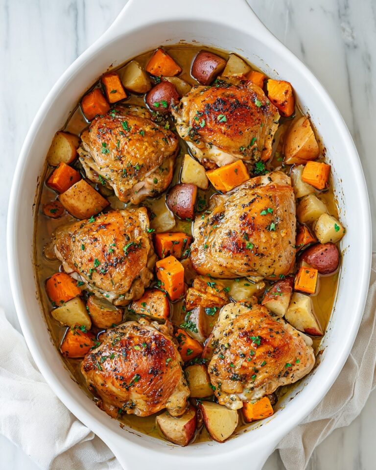 Braised Chicken Thighs with Vegetables Recipe