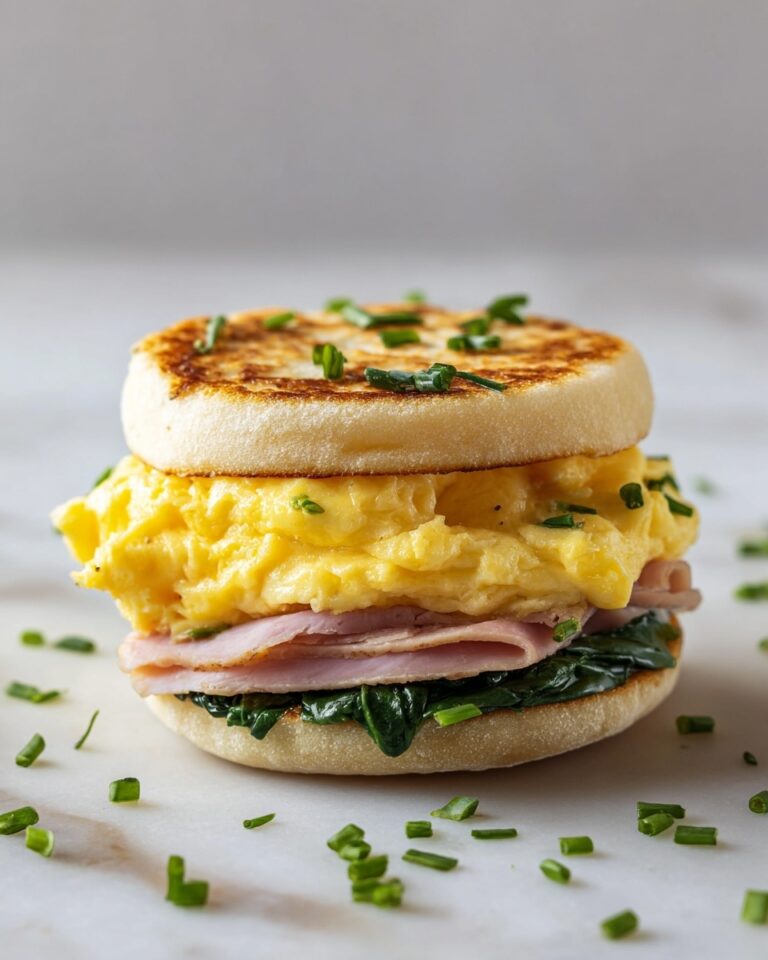 Breakfast Sandwich with Eggs, Avocado, and Your Favorite Veggies Recipe