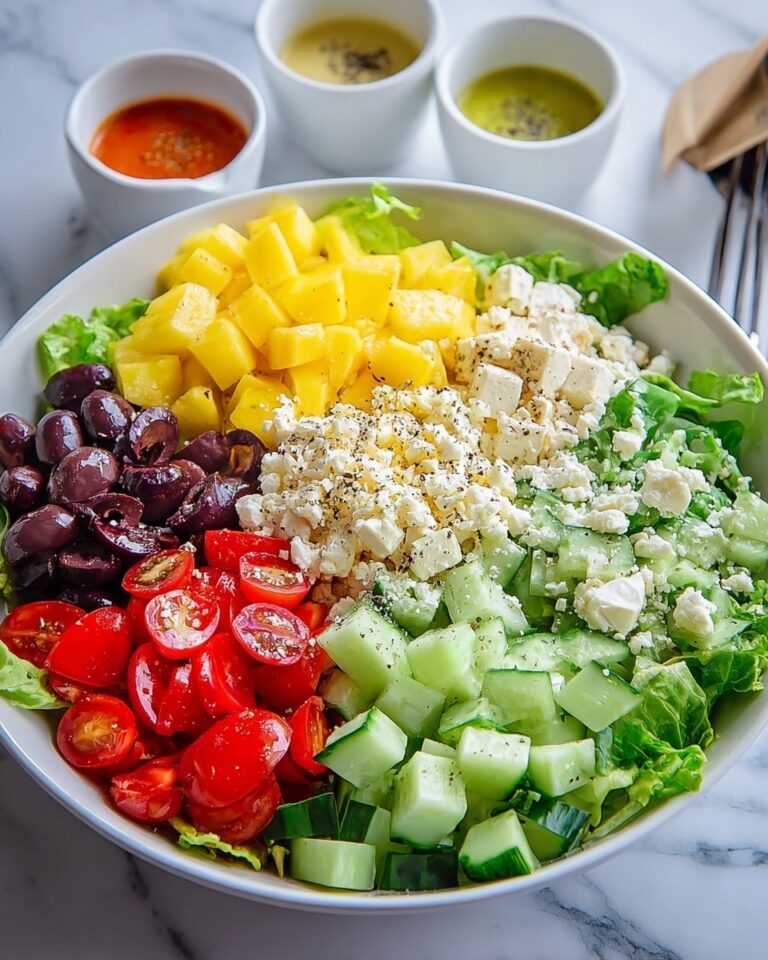 Fresh and Simple Greek Salad Recipe